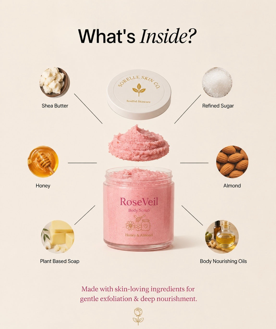 Rose Veil Body Scrub