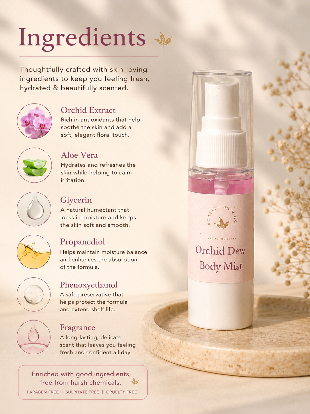 ORCHID DEW BODY MIST
