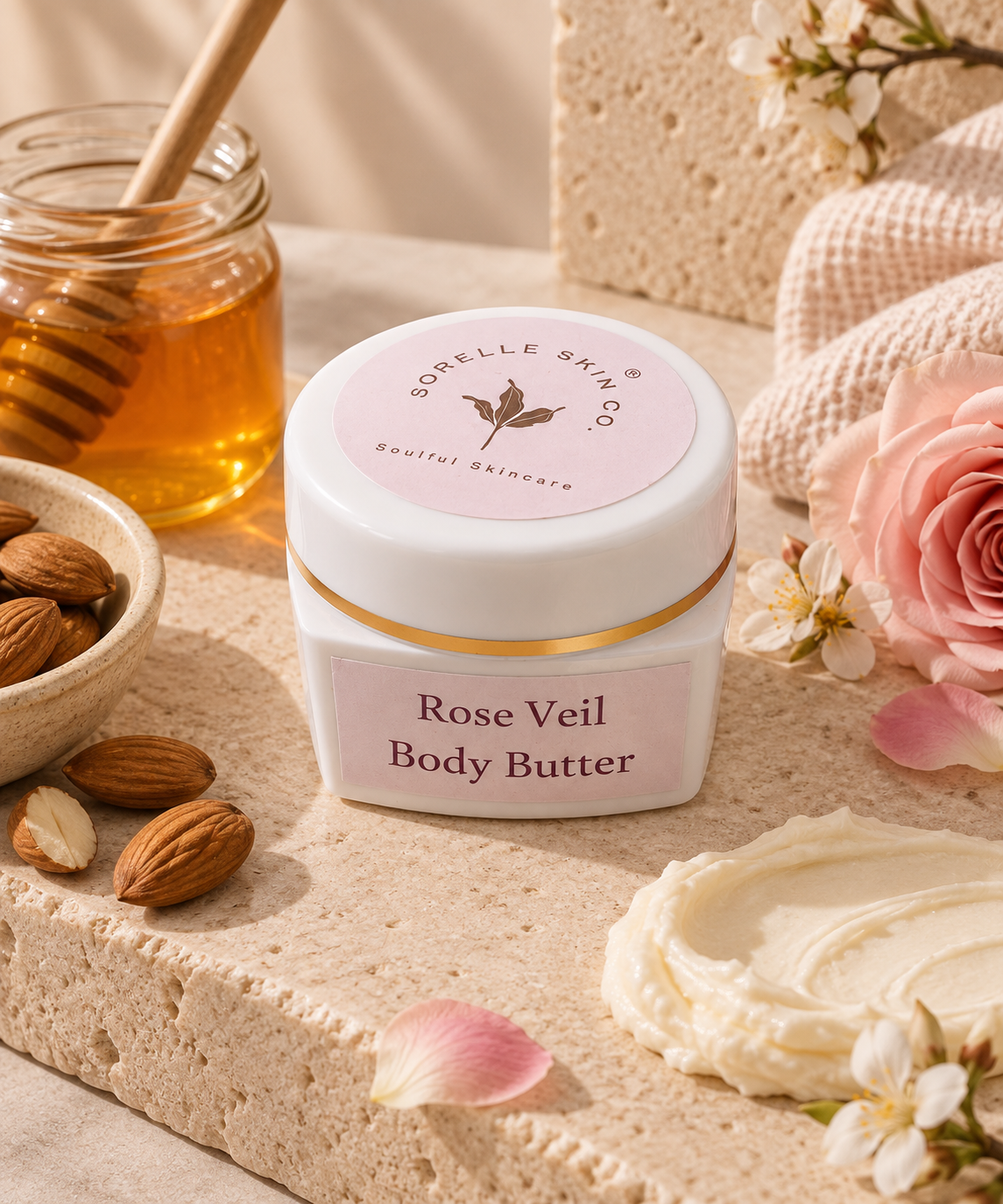 Rose veil body butter